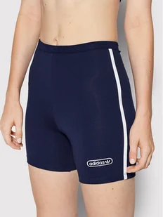 adidas Szorty sportowe HL6562 Granatowy Tight Fit - Spodenki damskie - miniaturka - grafika 1