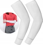 Rękawiczki rowerowe - RockBros Rękawki kolarskie Rockbros XT9002W - białe 2 szt. - miniaturka - grafika 1