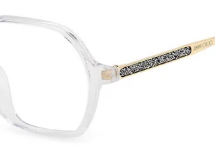 Okulary korekcyjne Jimmy Choo JC380 G 900 - Okulary korekcyjne, oprawki, szkła - miniaturka - grafika 4