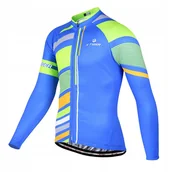 Rękawiczki rowerowe - Bluzy Męskie Na Rower Ocieplane Zimowe Termoaktywne Długi Rękaw X-Tiger 3XL - miniaturka - grafika 1