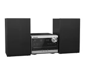 Wieże - Panasonic SC-PM272EG-S srebrny - miniaturka - grafika 1