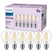 Żarówki LED - Philips żarówka LED E27 8W 850lm 4 000 K 6 szt. - miniaturka - grafika 1