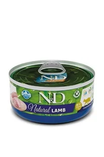 FARMINA N&D Cat Natural Jagnięcina - mokra karma dla kota - 140 g - Mokra karma dla kotów - miniaturka - grafika 1