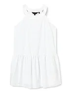 Sukienki - Armani Exchange Damska sukienka Sustainable, okrągły dekolt, biała, ekstra mała, biały, XS - miniaturka - grafika 1