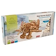 Puzzle - Puzzle 3D Samolot Mad Hornet Ugears - miniaturka - grafika 1