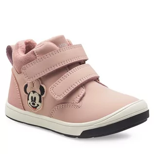 Buty dla dziewczynek - Trzewiki Mickey&Friends AW23-323DSTC Różowy - grafika 1