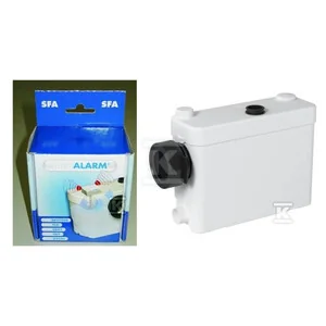 Rozdrabniacz fekalii Sanipack Plus wc+4 + SANIALARM - Młynki i rozdrabniacze odpadów - miniaturka - grafika 1