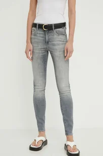G-Star Raw jeansy 3301 damskie kolor szary - Spodnie damskie - miniaturka - grafika 1