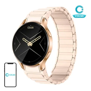 Colmi i28 Ultra z magnetycznym paskiem Różowy - Smartwatch - miniaturka - grafika 1