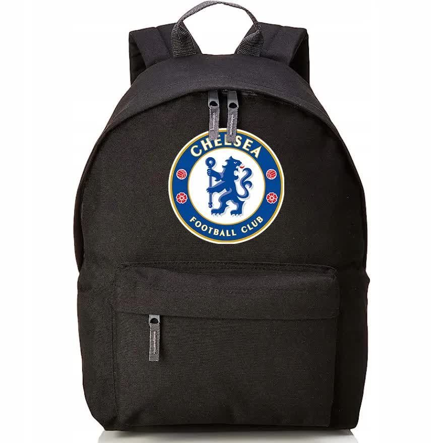 PLECAK DO SZKOŁY CZARNY Treningowe Piłka Nożna Piłkarskie CHELSEA Wzory