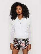Bluzy damskie - New Balance Bluza techniczna WJ01268 Biały Relaxed Fit - miniaturka - grafika 1