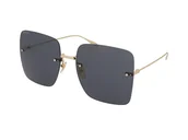 Okulary przeciwsłoneczne - Gucci GG1147S 001 - miniaturka - grafika 1