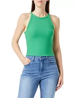 Bluzki damskie - Bestseller A/S Damska bluzka ONLEMMA S/L JRS Top, Vibrant Green, XL, Vibrant Green, XL - miniaturka - grafika 1