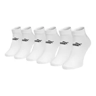 Skarpetki damskie - Skarpety unisex Puma ELEMENTS PLAIN QUARTER 3-PACK białe 94710804 - miniaturka - grafika 1