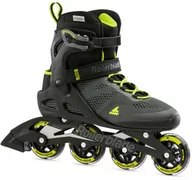 Rolki - Rollerblade Macroblade 80 Black / Lime 2023 - miniaturka - grafika 1