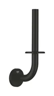Stojaki i wieszaki na papier toaletowy - Grohe QuickFix Start - Uchwyt na zapasowy papier toaletowy, czarny mat 411862430 - miniaturka - grafika 1