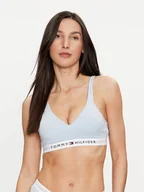 Biustonosze - Tommy Hilfiger Biustonosz top UW0UW04612 Niebieski - miniaturka - grafika 1