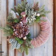 Ozdoby bożonarodzeniowe - Wianek świąteczny - miniaturka - grafika 1
