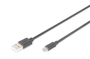 ASSMANN Kabel USB2.0 A/M - mikro B/M 1,8m AK-300110-018-S - Kable USB - miniaturka - grafika 7