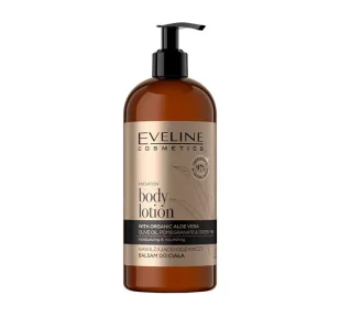 Eveline cosmetics Organic Gold Nawilżająco-Odżywczy Balsam do Ciała 500ml EVEL-0188 - Balsamy i kremy do ciała - miniaturka - grafika 1