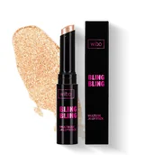 Rozświetlacze do twarzy i ciała - WIBO Bling Bling Multifunkcyjny Sztyft Rozświetlający 02 Champagne Diet - miniaturka - grafika 1