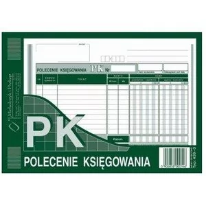 Michalczyk&Prokop PK POLECENIE KSIĘGOWANIA A5 439-3 - Druki akcydensowe - miniaturka - grafika 1
