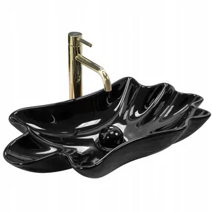 Rea Umywalka Infinity Black U3401 - Umywalki - miniaturka - grafika 1