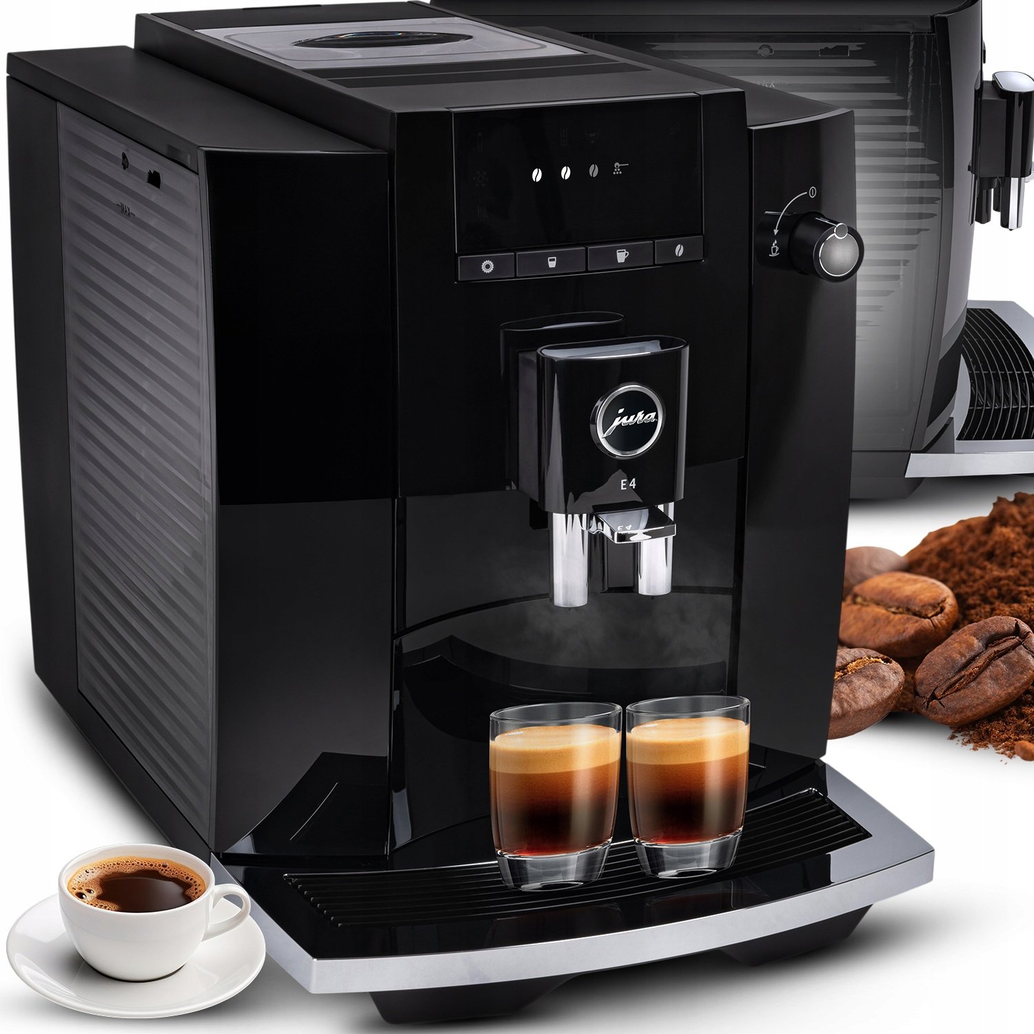 Jura E4 PIANO BLACK EA 15435