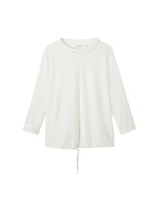 TOM TAILOR Damska koszulka plus size, 10315 - Whisper White, 52 - Koszulki i topy damskie - miniaturka - grafika 1