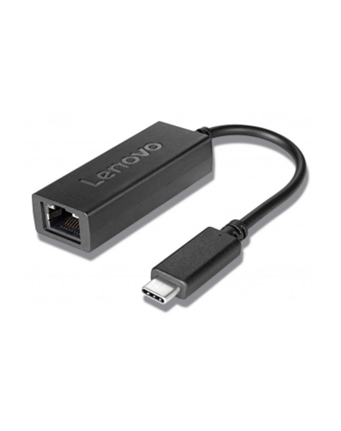 Adapter Lenovo USB-C/RJ45, GX90S91832, czarny