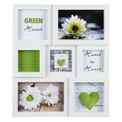 Ramki na zdjęcia - Hama Ramka na 7 zdjęć plastikowa biały 34921 - miniaturka - grafika 1