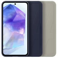 Etui i futerały do telefonów - Etui SAMSUNG Silicone Cover Strap do Galaxy A55 5G EF-GA556TBEGWW Czarny - miniaturka - grafika 1