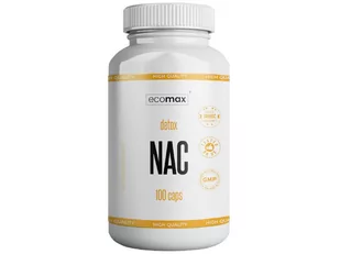 NAC ECOMAX 100 kaps - Witaminy i minerały dla sportowców - miniaturka - grafika 1