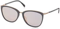 Okulary przeciwsłoneczne - Fossil Damskie okulary przeciwsłoneczne Fos 2091/G/S, szary, 56 - miniaturka - grafika 1
