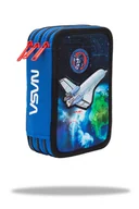 Piórniki - PATIO, Piórnik 3-Komorowy Z Wyposażeniem Coolpack Jumper 3 Nasa - miniaturka - grafika 1