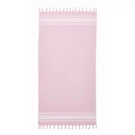 Ręczniki - Różowy ręcznik plażowy 150x75 cm Hammam – Catherine Lansfield - miniaturka - grafika 1