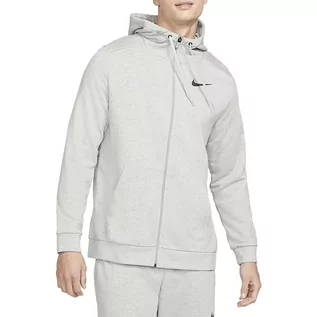 Bluzy sportowe męskie - Nike Dri-Fit Full-Zip Training Hoodie > CZ6376-063 - grafika 1