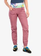 Odzież trekkingowa damska - Spodnie wspinaczkowe damskie Ocun Sansa Pants - rose mesa - miniaturka - grafika 1