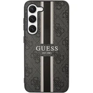 Etui i futerały do telefonów - Guess GUHCS23SP4RPSK S23 S911 czarny/black hardcase 4G Printed Stripe - miniaturka - grafika 1