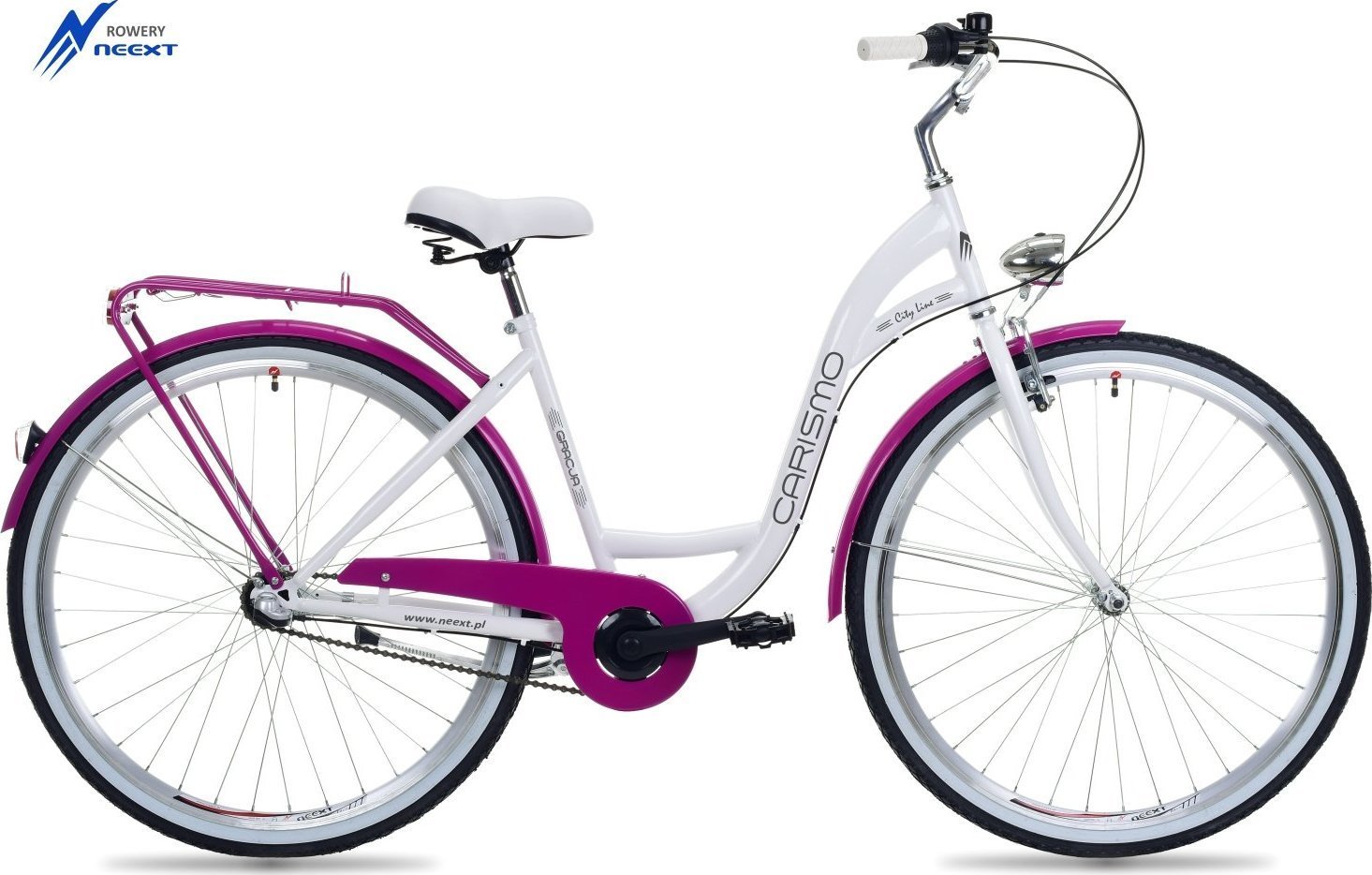 NEEXT Damski Rower Miejski 28 GRACJA 3 Biegi Holenderka