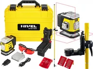 Poziomice laserowe - Laser krzyżowy Nivel System CL2R + tyczka LP_36 - NOWOŚĆ !!! CZERWONA wiązka lasera !! - miniaturka - grafika 1