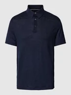 Koszulki męskie - Koszulka polo o kroju regular fit z mieszanki lnu - miniaturka - grafika 1