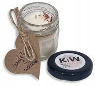 Świece - Mała świeca sojowa Sandałowiec z Wanilią - miniaturka - grafika 1