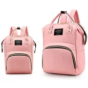 Akcesoria do wózków - FUNKCJONALNY PLECAK ORGANIZER DLA MAMY DO WÓZKA TERMICZNE PRZEGRÓDKI - miniaturka - grafika 1