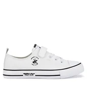 Buty dla chłopców - Trampki Beverly Hills Polo Club CSS20377-52 (V) Biały - miniaturka - grafika 1