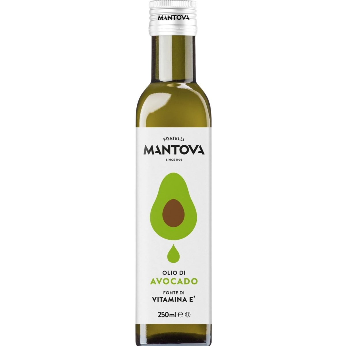 Mantova Olio di Avocado 250ml wysokiej jakości olej z awokado naturalny