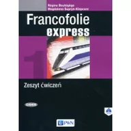 Książki do nauki języka francuskiego - Francofolie express 1. Zeszyt ćwiczeń do języka francuskiego - miniaturka - grafika 1