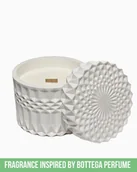 Świece - Świeca Perfumowana - Srebrna Ostoja - 220 ml - Zapach inspirowany perfumami Bottega - miniaturka - grafika 1