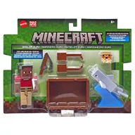Figurki dla dzieci - Mattel Minecraft Figurki Podstawowe 2-pak Sailor I Zuri 6+ - miniaturka - grafika 1