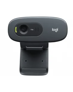 Logitech 960-000694 C270 kamera internetowa 3 MP 1280 x 720 px USB 2.0 Czarny - Kamery internetowe - miniaturka - grafika 1